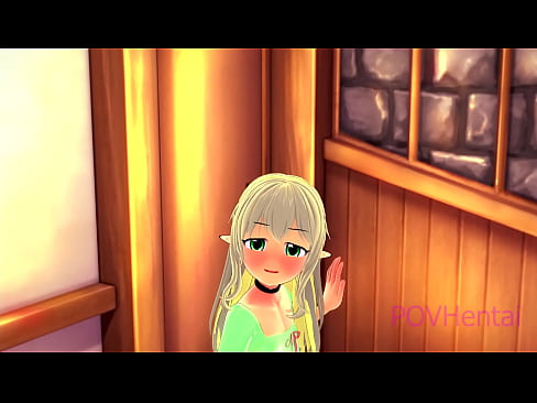 ❤️ (Trap) Elvish mjakazi hukusaidia kunawa uso wako. Video ya ngono ☑